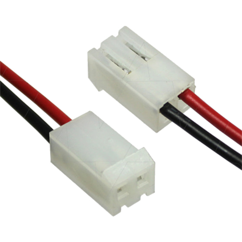 Molex Type 10-01-1024 2Way Male Connector (CE08-050-0108) Leads R&B=490mm 8.5mm Connector