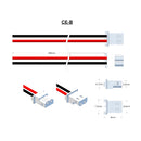 Molex Type 50-37-5023 (formerly 5264-2), Leads RED & BLACK=100mm