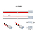 Molex Type 5058-02, Leads RED & BLACK=500mm.