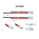 Molex Type 03-09-1022 (formerly 1545-R1-H9352-H9372), Leads 32-0.20 (HC6103) RED=330mm BLACK=700mm.