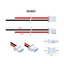 Molex Type 50-37-5023 (formerly 5264-2), Leads RED=155mm BLACK=279mm. - Battery Specialists