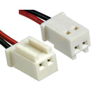 Molex Type 22-01-1024 (formerly 5102-2), Leads RED=65mm BLACK=80mm STRIP & TIN.