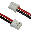 JST Type PHR2, Leads RED=80mm BLACK=150mm UL1007 STRIP & TIN.