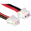 JST Type ZHR-2, Leads RED=75mm BLACK=60mm STRIP & TIN.