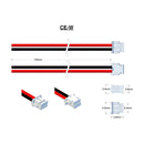 JST type ZHR-2 c-w 125mm 26AWG leads.
