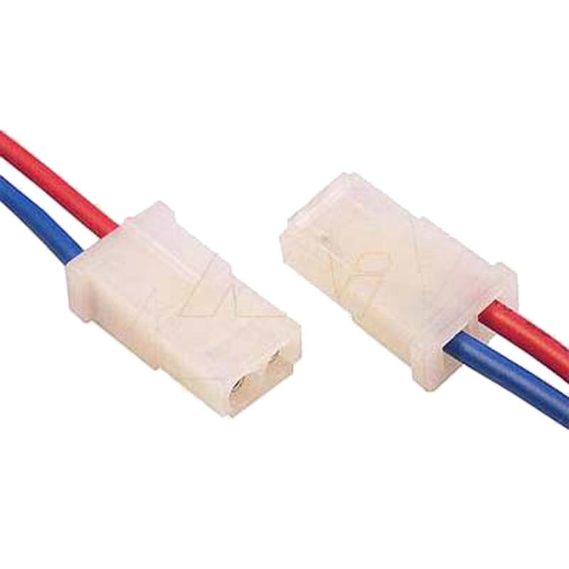 AMP Type, 1-480318-0, 18AWG, Red & Blue 254mm, Blunt cut