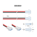 Nikko type assembly Female with 300mm 18AWG leads. JST ELR-02V