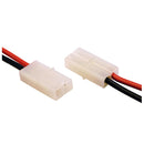 Tamiya Type Connector Female Housing-Male Pin, 16AWG Silicone leads 133mm. JST-Solterco LR02F-1 - Battery Specialists