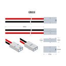 Tamiya Type Connector Female Housing-Male Pin, 16AWG Silicone leads 133mm. JST-Solterco LR02F-1 - Battery Specialists