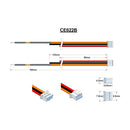 JST Type PHR-3, 24AWG, B=125mm, R=80mm, O=125mm c-w 10K Thermistor