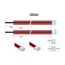 JST Type PHR-3, 24AWG, B=125mm, R (x2)=90mm, Strip & Tin