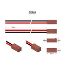 Molex Type 22-01-2027 (formerly 2695-02R, 5051-2, 6471-2), 22AWG, B&R 100mm, Strip & Tin 5mm