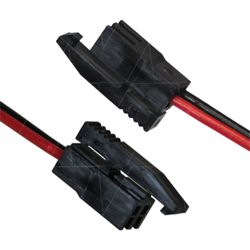 JAE IL-L2S-S3L-B-(N) Male connector c-w 150mm 22AWG lead assembly. Pin 1 Black.