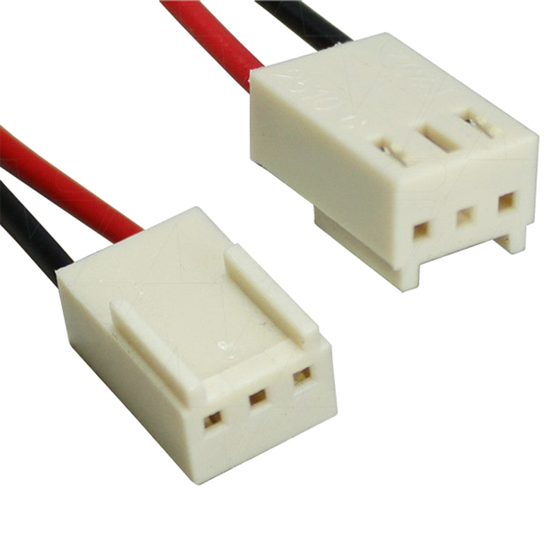 Molex Type 22-01-3037, M2695-3, 22AWG, P1=Black and P3=Red 120mm leads