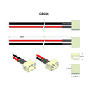 Molex Assy 22-03-5025, 24AWG Black&Red 150mm Strip 5mm