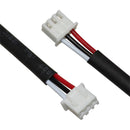 JST Type XHP-3 Male, 22AWG UL1007, Pin 1 Red, Pin 2 Black, Pin 3 White