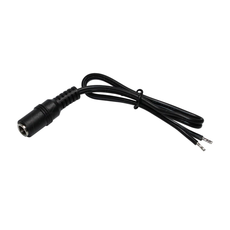 2.1mm x 5.5mm DC Jack c-w 18AWG 300mm Leads Figure 8 cable