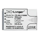 Stryka Battery to suit Nikon EN-EL24 7.2V 850mAh Li-ion