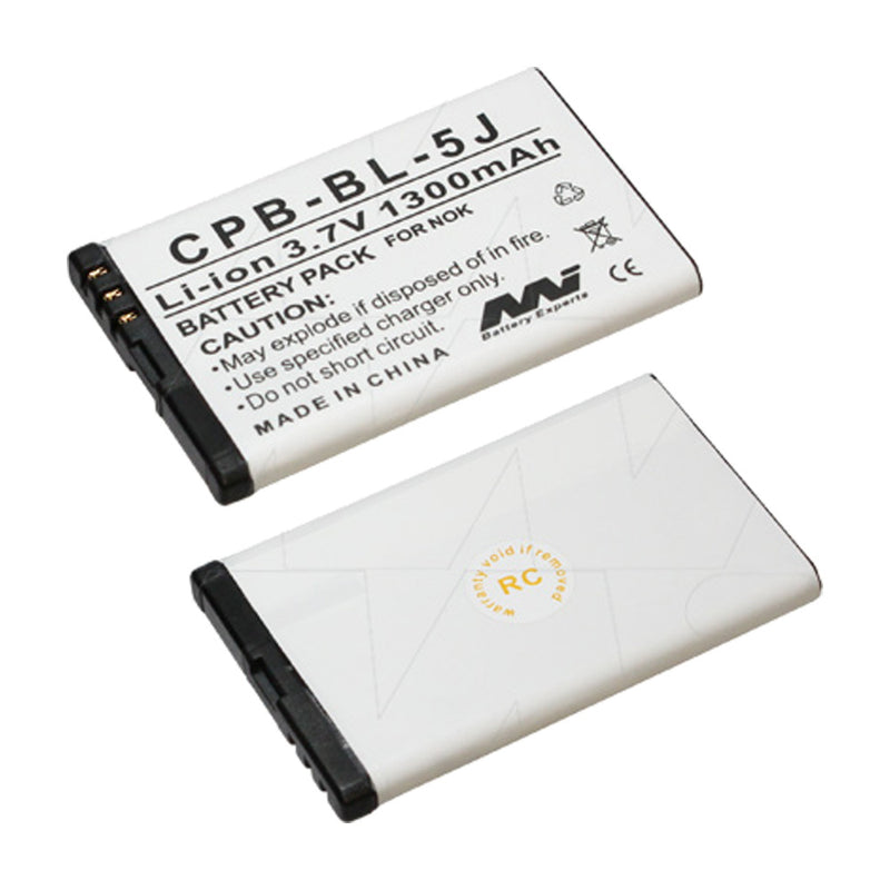 3.7V 1300mAh LiIon Mobile Phone battery suit. for Nokia