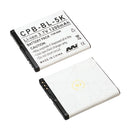 3.7V 1200mAh LiIon Mobile Phone battery suit. for Nokia