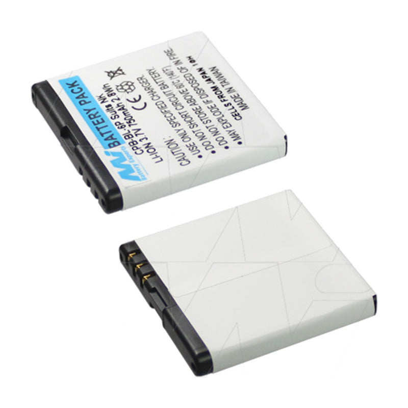 3.7V 830mAh LiIon Mobile Phone battery suit. for Nokia