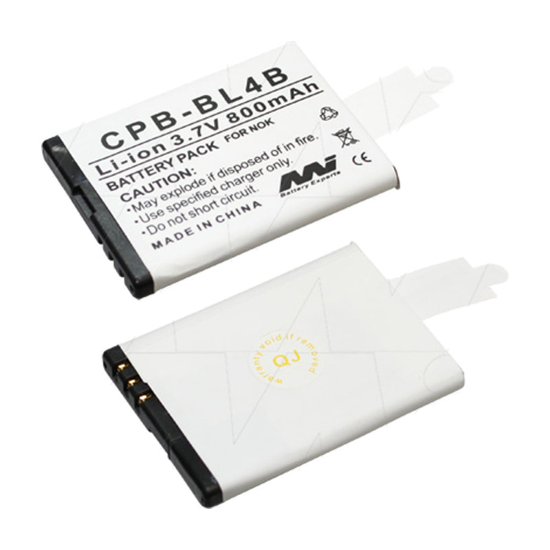 3.7V 800mAh LiIon Mobile Phone battery suit. for Nokia