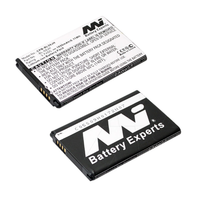 3.7V 1650mAh LiIon Mobile Phone battery suit. for LG