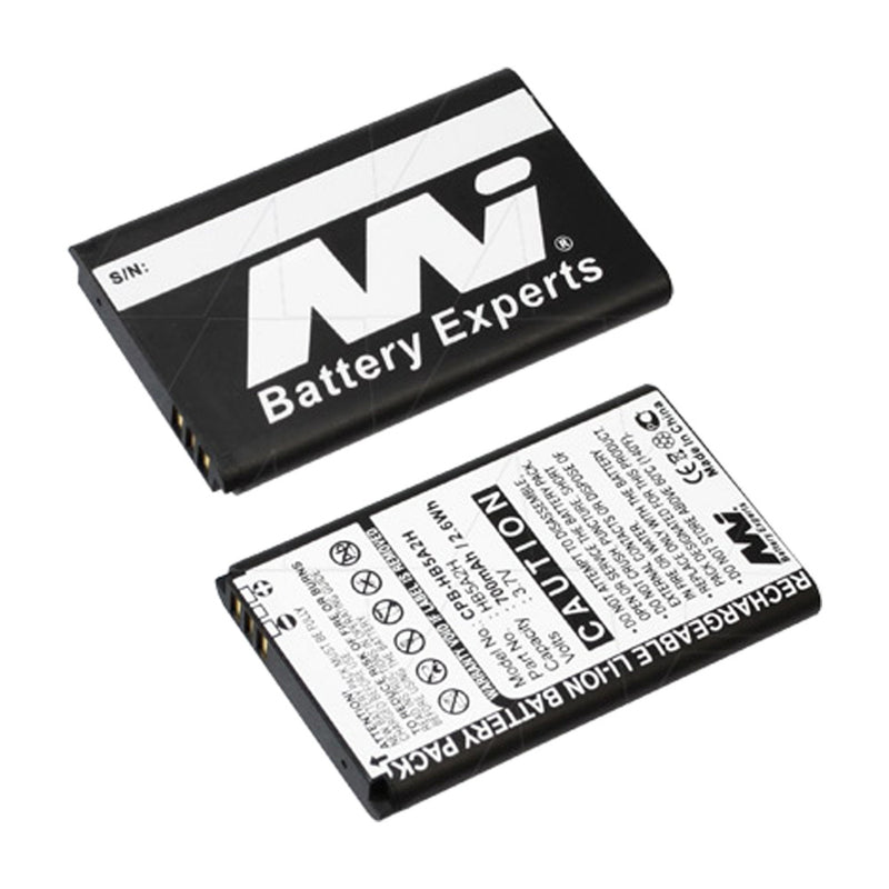3.7V 700mAh LiIon Mobile Phone battery suit. for Huawei, T-Mobile