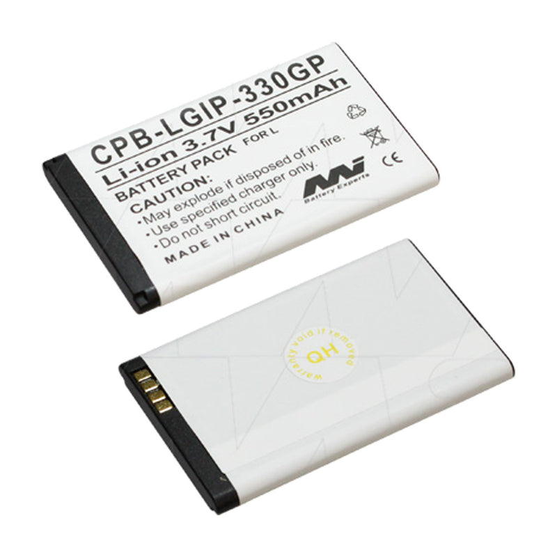 3.7V 550mAh LiIon Mobile Phone battery suit. for LG