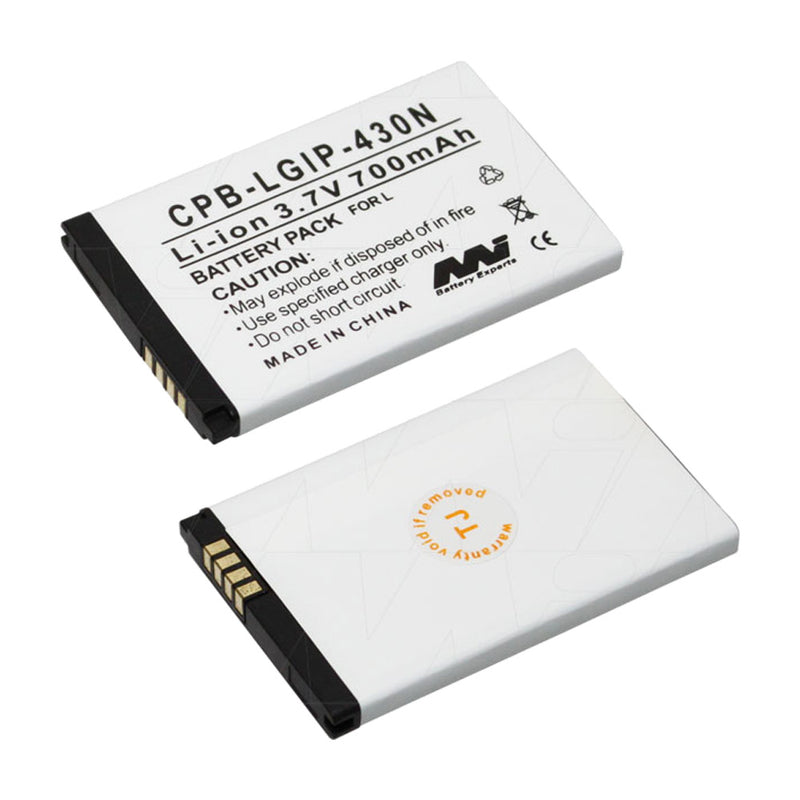 3.7V 700mAh LiIon Mobile Phone battery suit. for LG