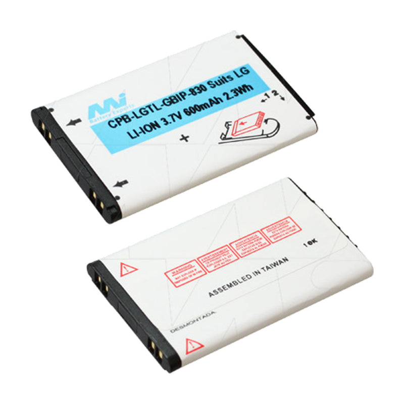 3.7V 830mAh LiIon Mobile Phone battery suit. for LG