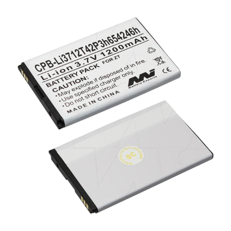 3.7V 1100mAh LiIon Mobile Phone battery suit. for ZTE