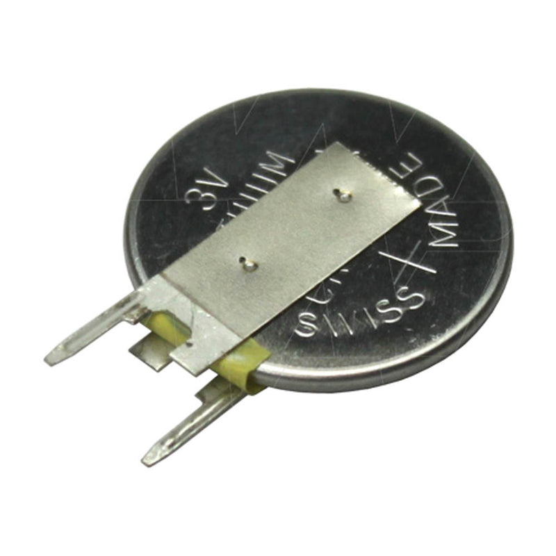 Lithium PCB S+S-VRT OFFSET 5mm 3V 50mAh