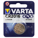 CR2016 3V Lithium Coin Cell Blister of 1