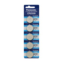 Panasonic CR2330 3V 265mAh Lithium Coin Cell Blister of 5