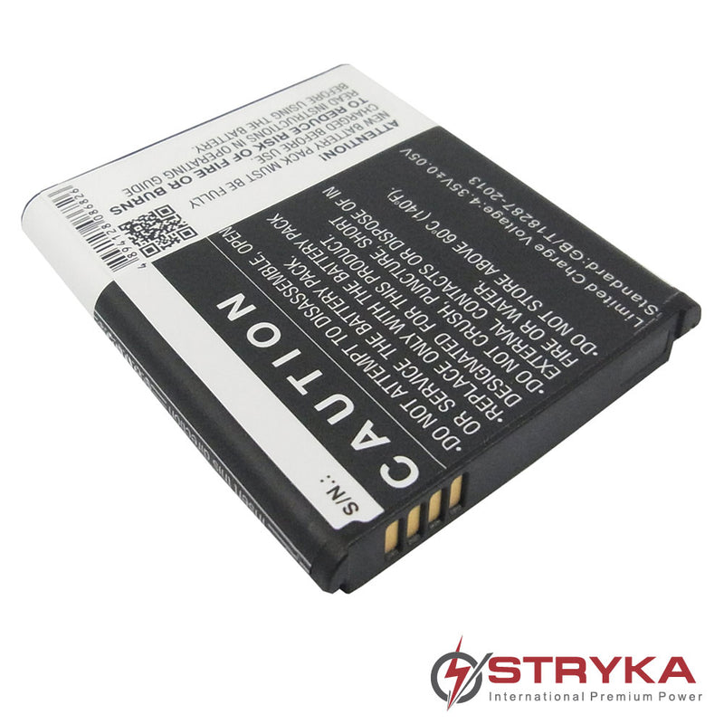 Stryka Battery to suit SAMSUNG Galaxy K Zoom 3.8V 2400mAh Li-ion