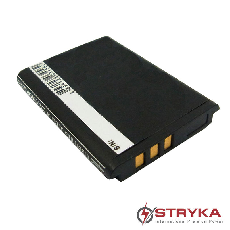 Stryka Battery for CANON SLB-0837B 3.7V 800mAh Li-ion