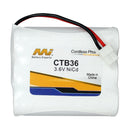3.6V NiCd Cordless Phone battery suit. for Telstra