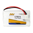 3.6V NiMH Cordless Phone battery suit. for Sharp