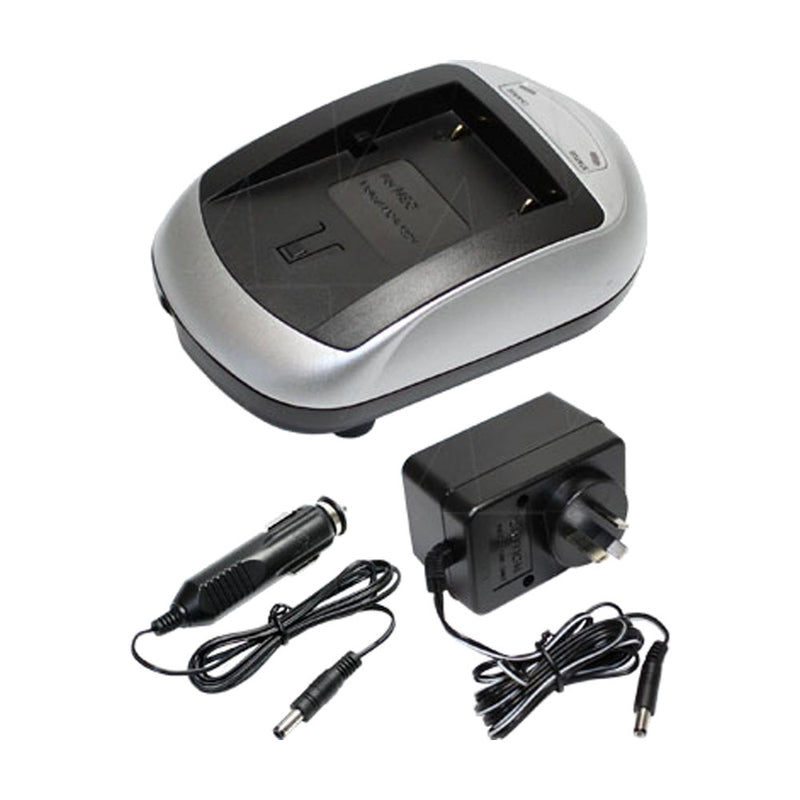 Lithium Ion digital camera battery charger 1A @ 240VAC & 12VDC