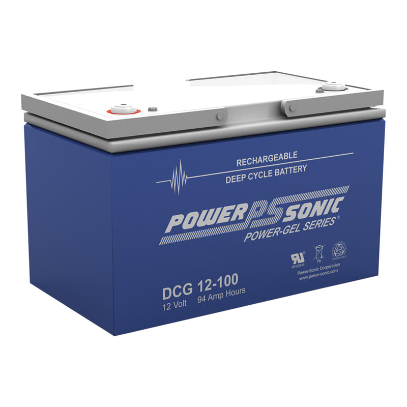 DCG12100 Power-Sonic Deep Cycle Gel 12V 100Ah battery