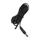 2.1mm ID DC plug straight & 1.8Mtr Lead (9mm Barrel Short Shaft)
