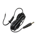 2.1mm ID DC plug straight & 1.8Mtr Lead (12mm Barrel Long Shaft)