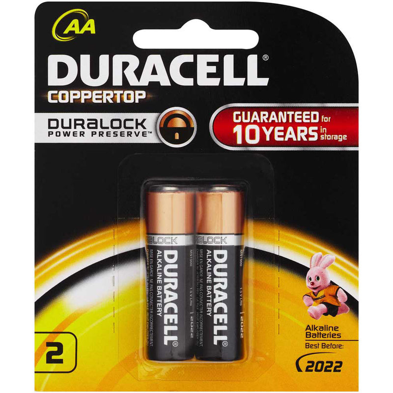 Duracell Coppertop AA2