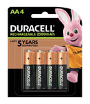 Duracell NIMH Rechargable AA4 2500mAh