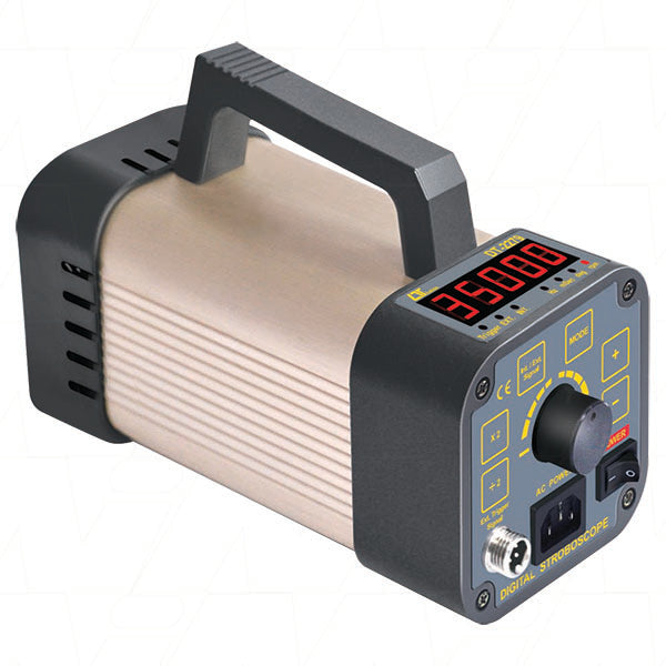 Professional Digital Stroboscope Xenon with Metal Housing Case and High Light Intensity