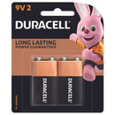 Duracell Coppertop 9V Alkaline Batteries 2 Pack