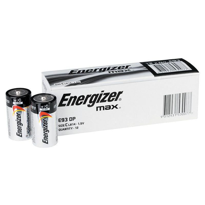 Energizer Max C Bulk battery box of 12