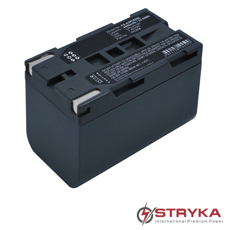 Stryka Battery to suit ASHTECH ProMark 800 7.4V 4400mAh