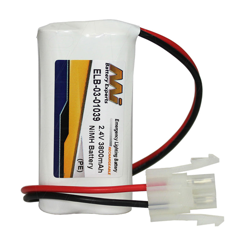 Emergency Lighting Battery Pack for Stanilite GP400LAHT2BMX, 03-01039